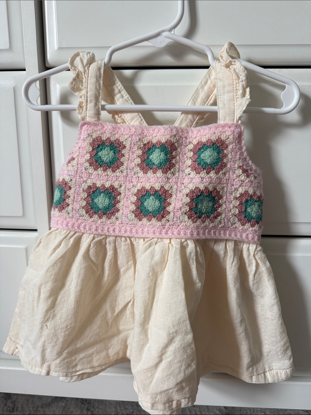 Cream Top with Embellishment 24 Month
